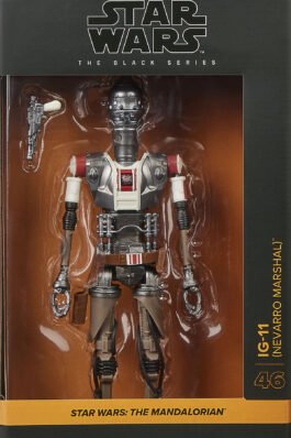 IG-11 NEVARRO MARSHALL FIGURA 15 CM : THE MANDALORIAN – STAR WARS – THE BLACK SERIES – HASBRO