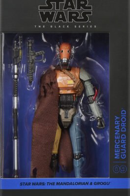 MERCENARY GUARD DROID FIGURA 15 CM : THE MANDALORIAN AND GROGU – STAR WARS – THE BLACK SERIES – HASBRO