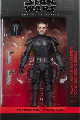 MANDALORIAN SUPER COMMANDO KEBRIS FIGURA 15 CM : MAUL SHADOW LORD SERIE – STAR WARS – THE BLACK SERIES – HASBRO