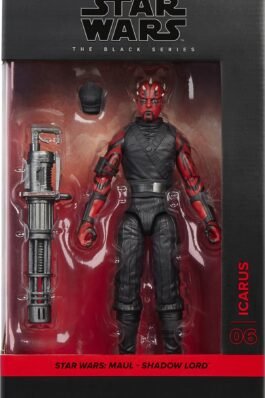 ICARUS FIGURA 15 CM : MAUL SHADOW LORD – STAR WARS – THE BLACK SERIES – HASBRO
