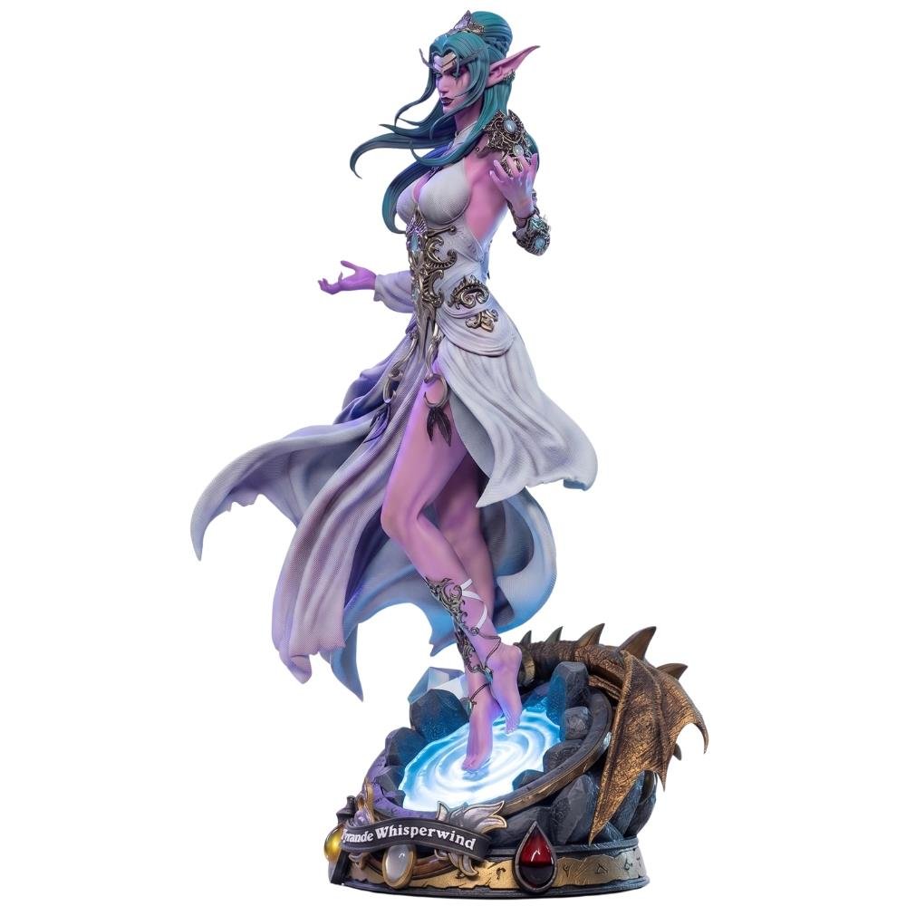 TYRANDE WHISPERWIND - BLIZZARD HEARTHSTONE - 1/6 SCALE STATUE - HEX COLLECTIBLES - Imagen 4