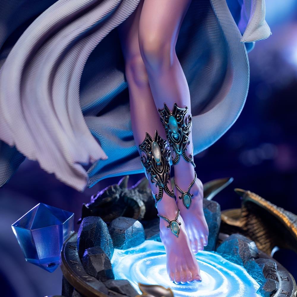 TYRANDE WHISPERWIND - BLIZZARD HEARTHSTONE - 1/6 SCALE STATUE - HEX COLLECTIBLES - Imagen 8