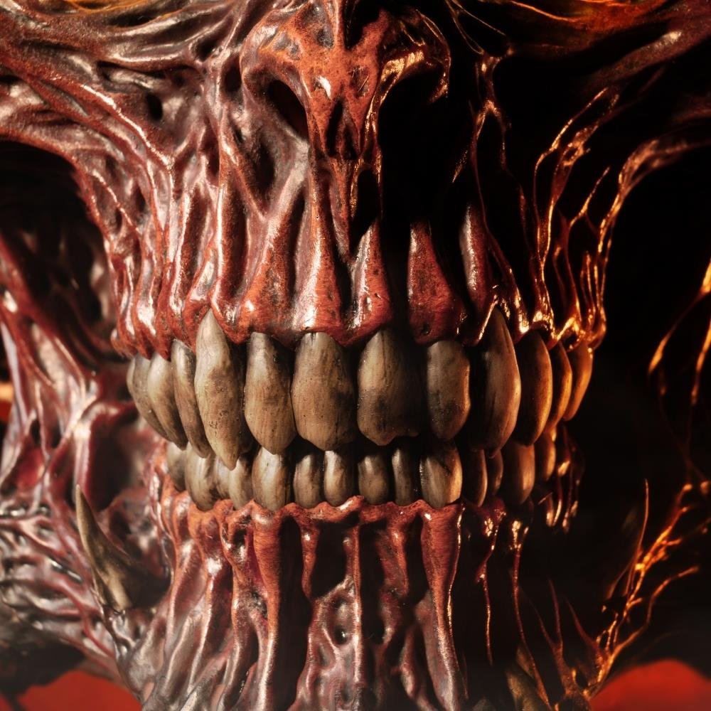 MEPHISTO LIFESIZE MASK LE - DIABLO IV: LORD OF HATRED - PUREARTS - Imagen 8