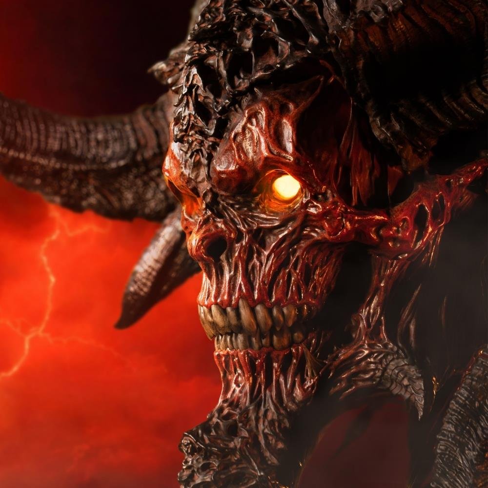 MEPHISTO LIFESIZE MASK LE - DIABLO IV: LORD OF HATRED - PUREARTS - Imagen 9