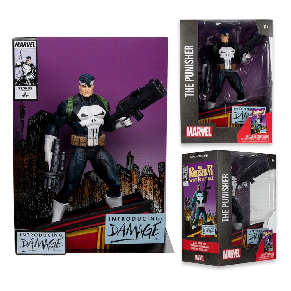 THE PUNISHER (THE PUNISHER WAR JOURNAL #8) - MARVEL - 1/6 - MCFARLANE TOYS - Imagen 5