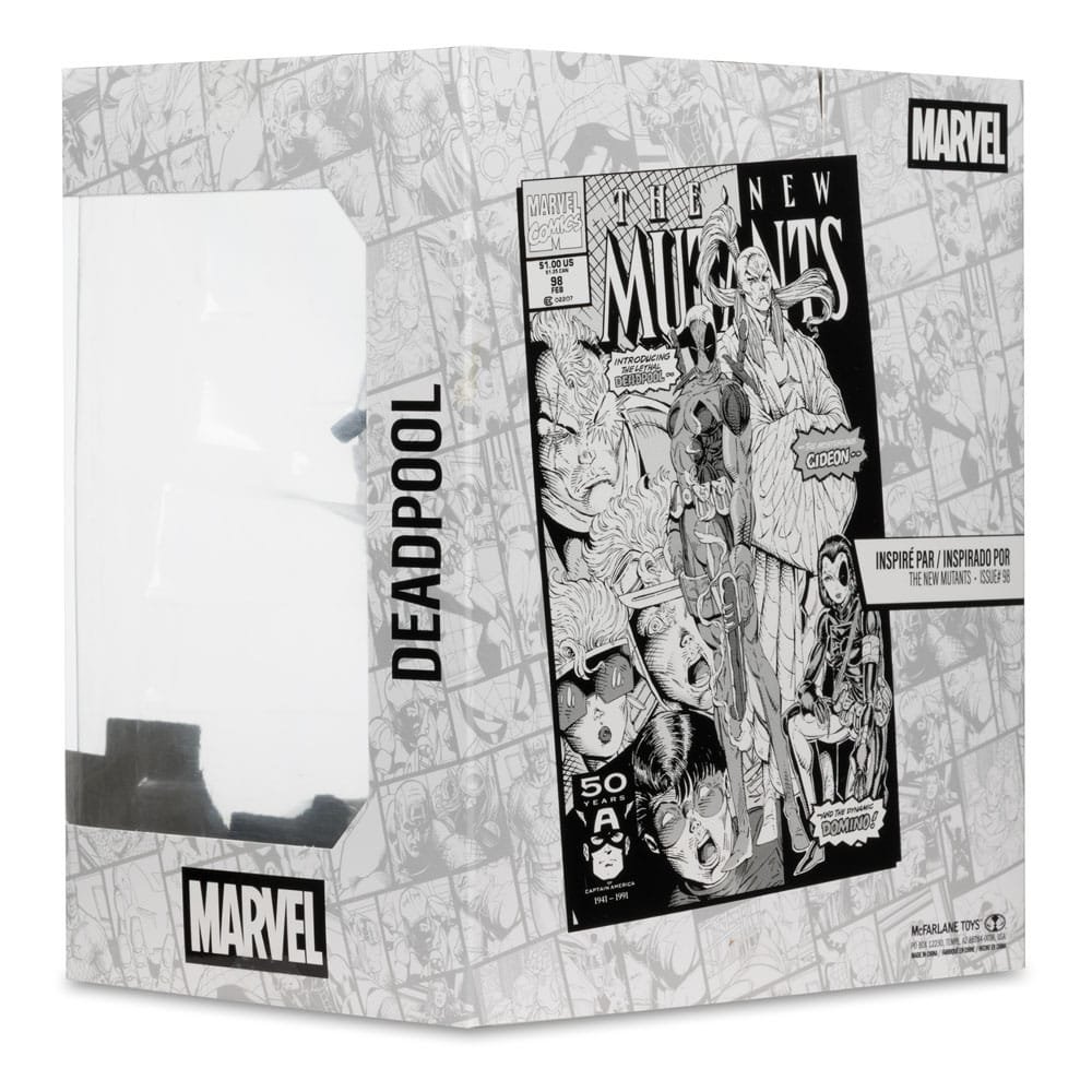 DEADPOOL (THE NEW MUTANTS #98) (LINE ART) (GOLD LABEL) - MARVEL - 1/10 - MCFARLANE TOYS - Imagen 10