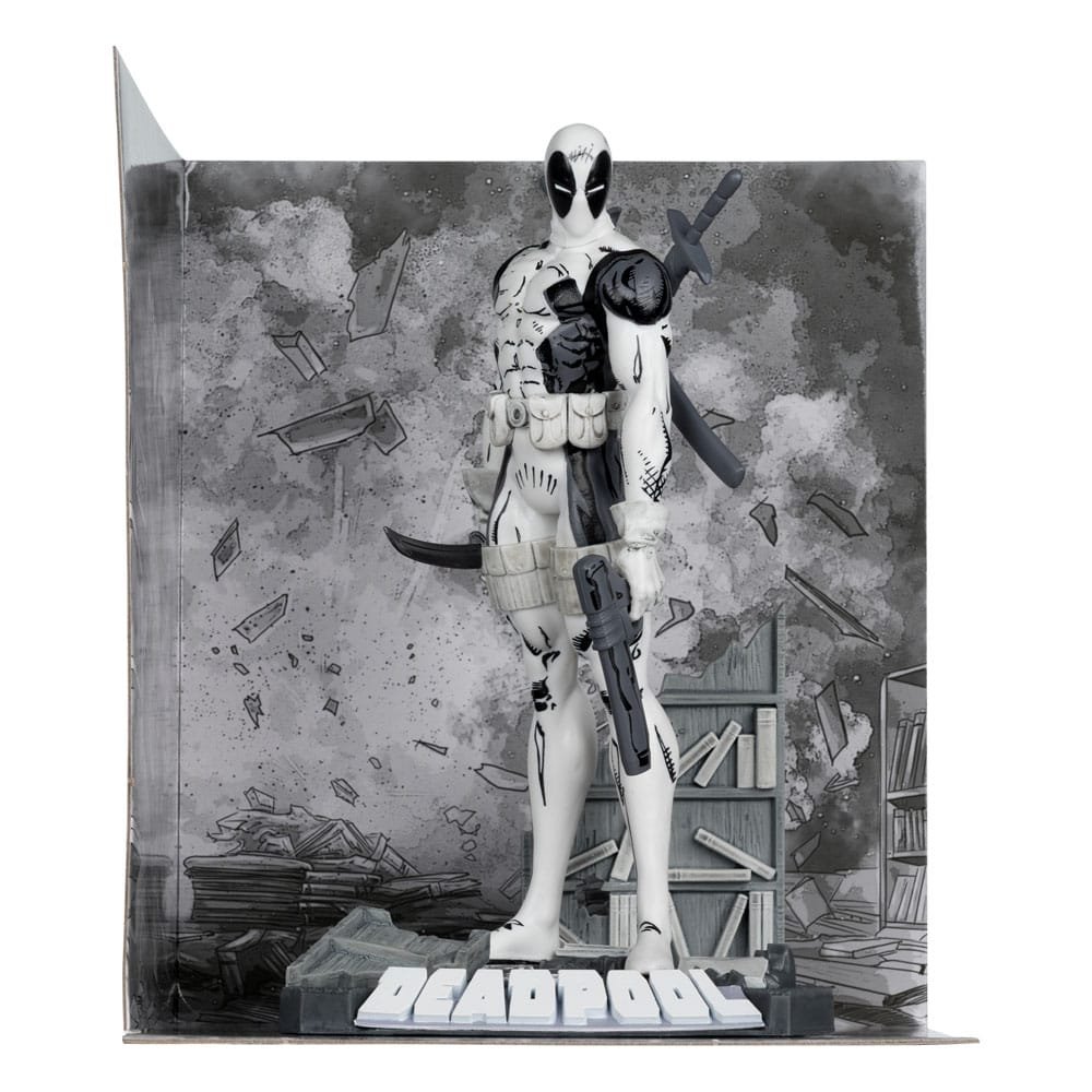 DEADPOOL (THE NEW MUTANTS #98) (LINE ART) (GOLD LABEL) - MARVEL - 1/10 - MCFARLANE TOYS - Imagen 2