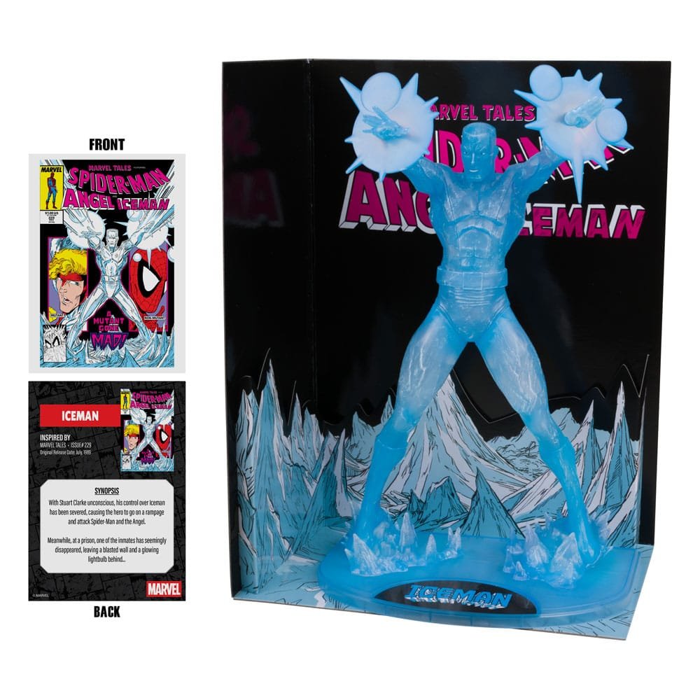 ICEMAN (MARVEL TALES #229) (RED PLATINUM EDITION) - MARVEL - 1/6 - MCFARLANE TOYS - Imagen 3