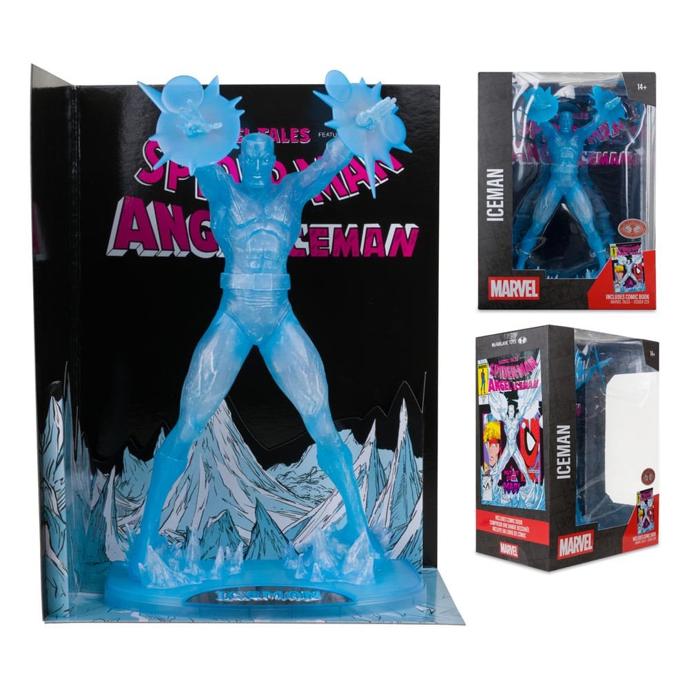 ICEMAN (MARVEL TALES #229) (RED PLATINUM EDITION) - MARVEL - 1/6 - MCFARLANE TOYS - Imagen 5