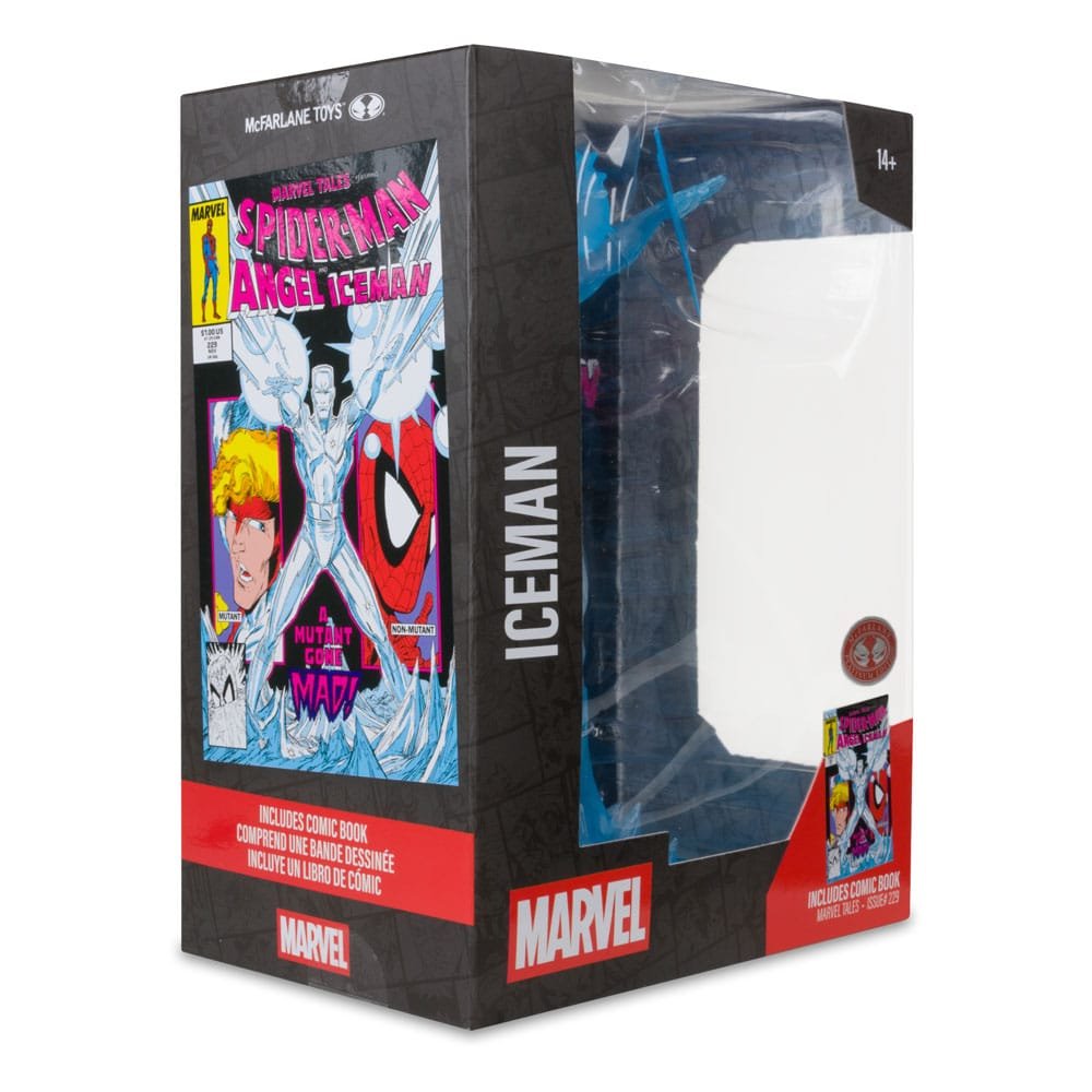 ICEMAN (MARVEL TALES #229) (RED PLATINUM EDITION) - MARVEL - 1/6 - MCFARLANE TOYS - Imagen 9