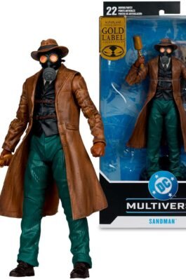 SANDMAN (WESLEY DODDS: THE SANDMAN) – DC MULTIVERSE – 7IN ACTION FIGURE – GOLD LABEL – MCFARLANE TOYS