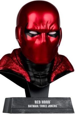 RED HOOD (BATMAN: THREE JOKERS) COWL – DC DIRECT – REPLICA 1/3 SCALE – MCFARLANE TOYS