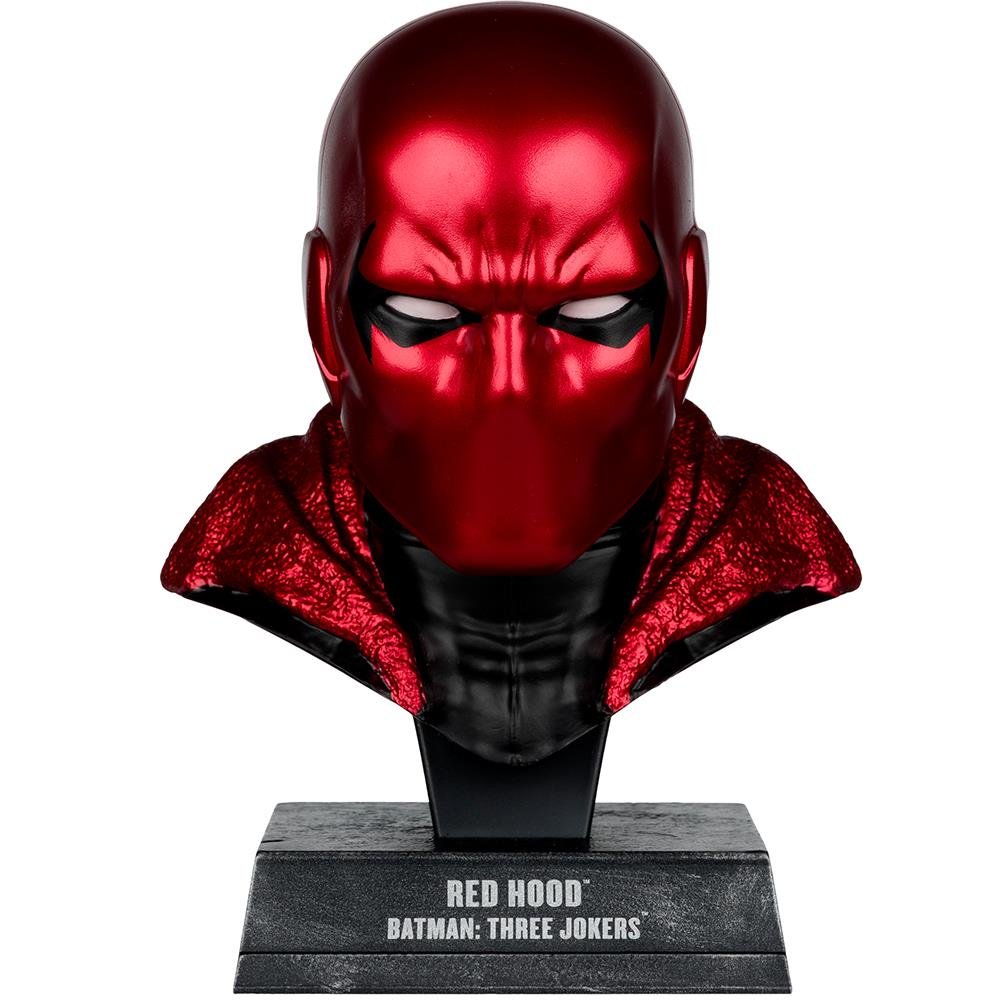 RED HOOD (BATMAN: THREE JOKERS) COWL - DC DIRECT - REPLICA 1/3 SCALE - MCFARLANE TOYS - Imagen 3