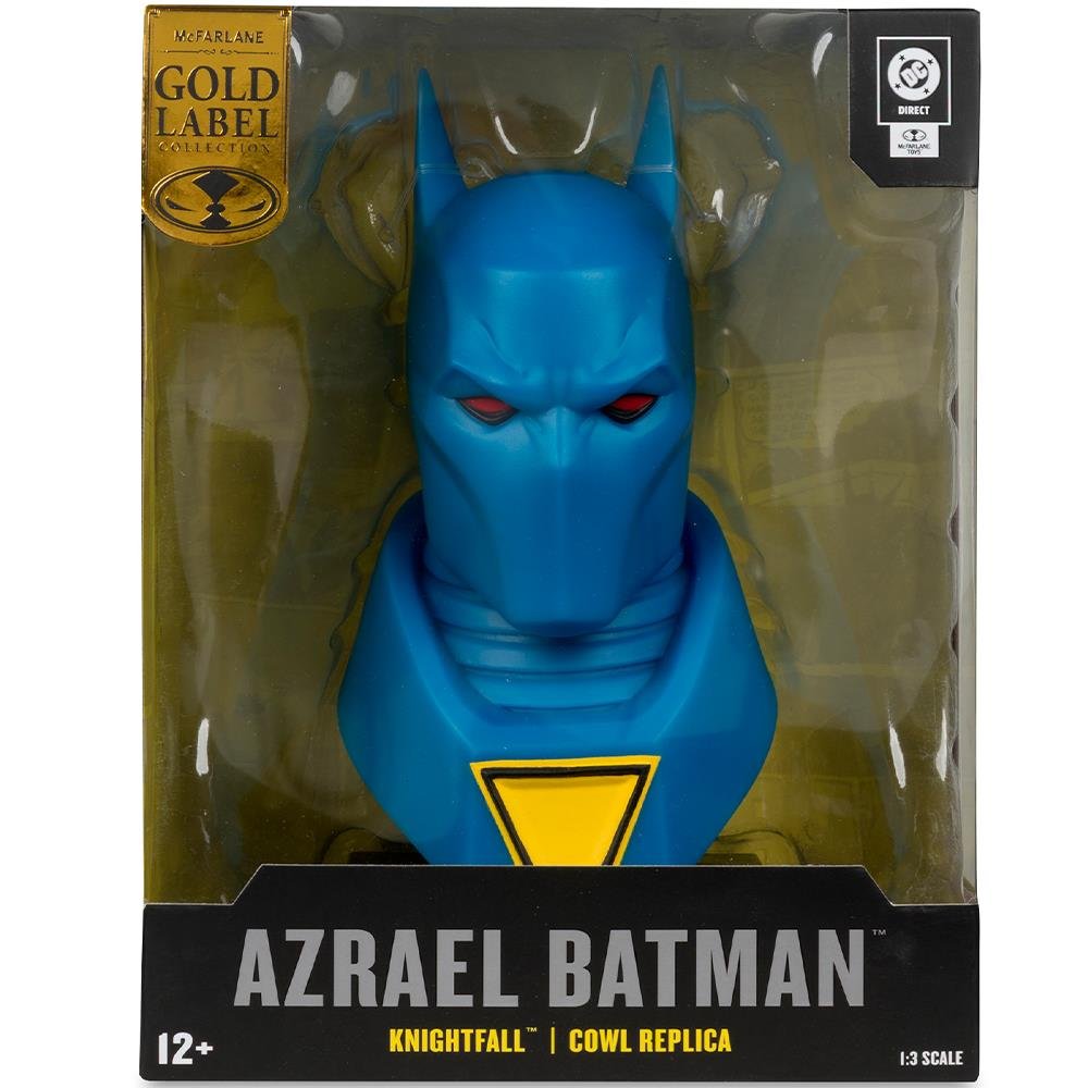 AZRAEL (BATMAN: KNIGHTFALL) COWL - DC DIRECT - REPLICA 1/3 SCALE - MCFARLANE TOYS - Imagen 7