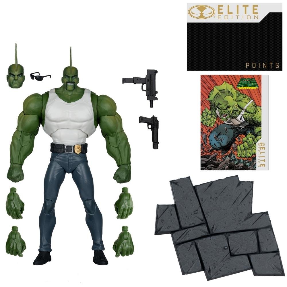 DRAGON (SAVAGE DRAGON) (IMAGE COMICS FOUNDERS SERIES) - IMAGE COMICS - 7IN DELUXE ACTION FIGURE - ELITE EDITION - MCFARLANE TOYS - Imagen 4
