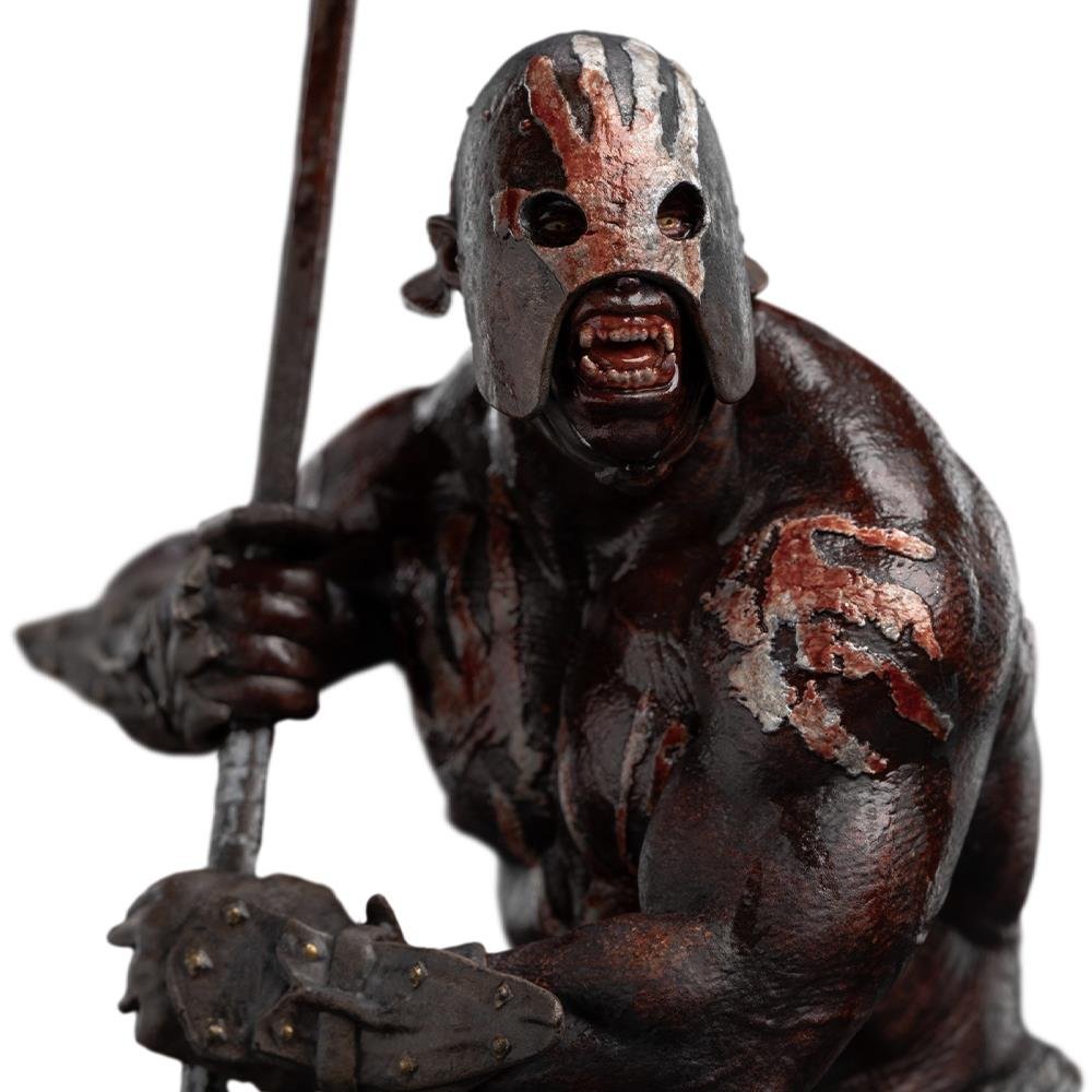 URUK-HAI BERSERKER - THE LORD OF THE RINGS - MINIATURE STATUE - WETA WORKSHOP - Imagen 8