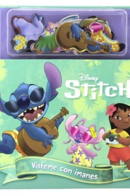 STITCH. VÍSTEME CON IMANES. LIBRO MAGNÉTICO