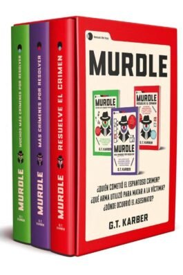 ESTUCHE MURDLE: VOL. 01 + VOL. 02 + VOL. 03 INCLUYE: MURDLE: RESUELVE EL CRIMEN + MURDLE: MÁS CRIMENES POR RESOLVER + MURDLE: MUCHOS MÁS CRIMENES POR RESOLVER