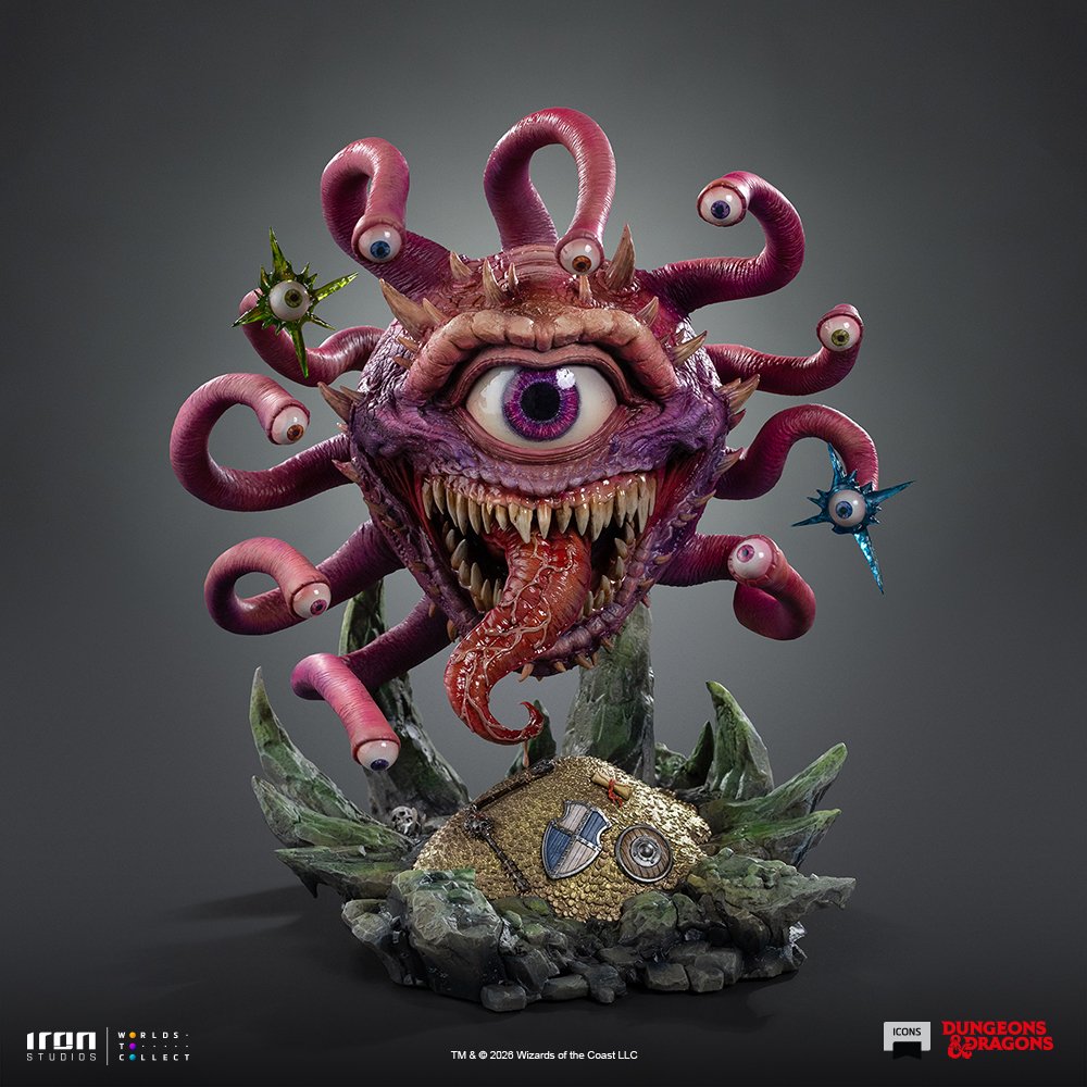 BEHOLDER - DUNGEONS AND DRAGONS - ICONS - IRON STUDIOS - Imagen 6
