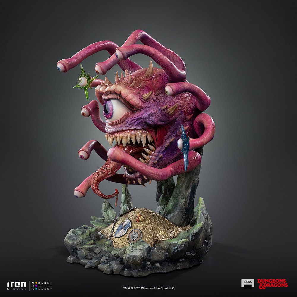 BEHOLDER - DUNGEONS AND DRAGONS - ICONS - IRON STUDIOS - Imagen 8