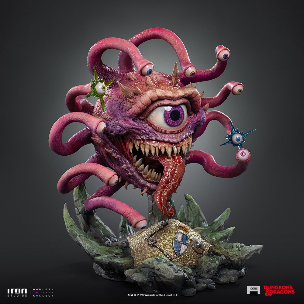 BEHOLDER - DUNGEONS AND DRAGONS - ICONS - IRON STUDIOS - Imagen 12