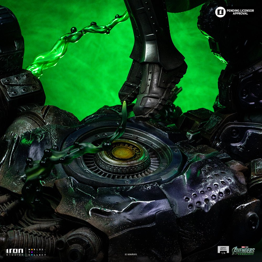 DOCTOR DOOM - AVENGERS: DOOMSDAY - LEGACY REPLICA 1/4 - IRON STUDIOS - Imagen 5