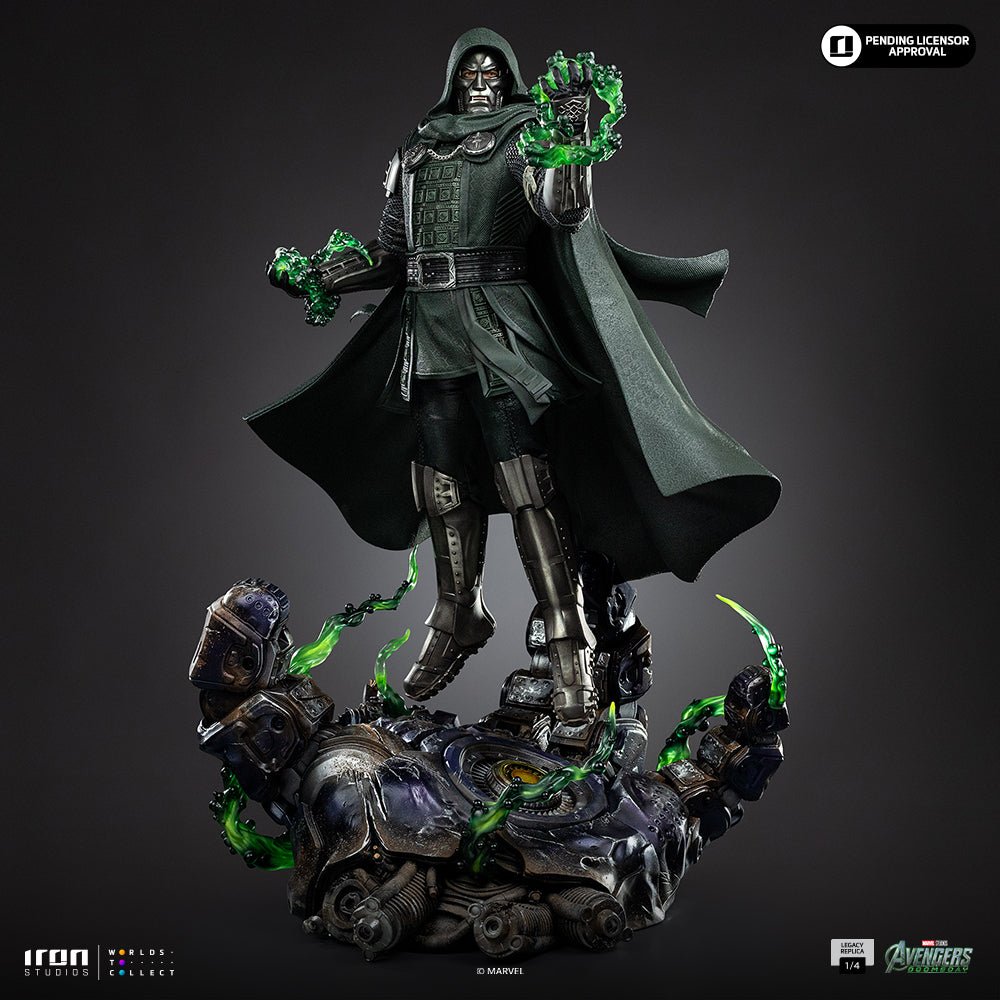 DOCTOR DOOM - AVENGERS: DOOMSDAY - LEGACY REPLICA 1/4 - IRON STUDIOS - Imagen 14