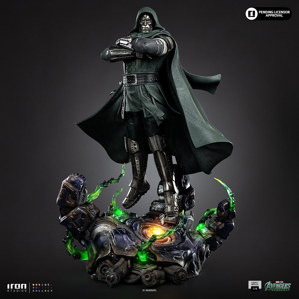 DOCTOR DOOM - AVENGERS: DOOMSDAY - LEGACY REPLICA 1/4 - IRON STUDIOS - Imagen 16