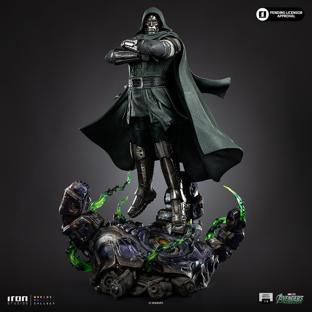 DOCTOR DOOM - AVENGERS: DOOMSDAY - LEGACY REPLICA 1/4 - IRON STUDIOS - Imagen 17