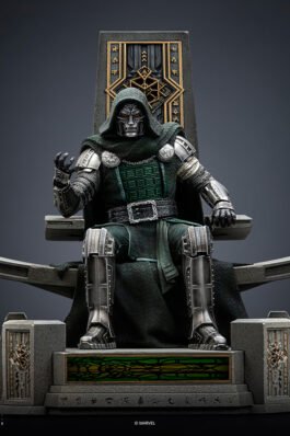 DOCTOR DOOM ON THRONE – AVENGERS: DOOMSDAY – DELUXE ART SCALE 1/10 – IRON STUDIOS