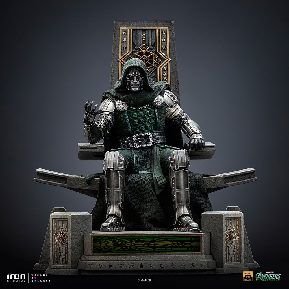 DOCTOR DOOM ON THRONE - AVENGERS: DOOMSDAY - DELUXE ART SCALE 1/10 - IRON STUDIOS - Imagen 3