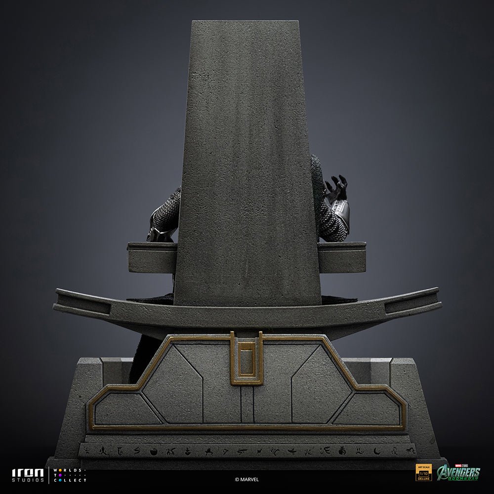 DOCTOR DOOM ON THRONE - AVENGERS: DOOMSDAY - DELUXE ART SCALE 1/10 - IRON STUDIOS - Imagen 5