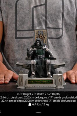 DOCTOR DOOM ON THRONE – AVENGERS: DOOMSDAY – DELUXE ART SCALE 1/10 – IRON STUDIOS