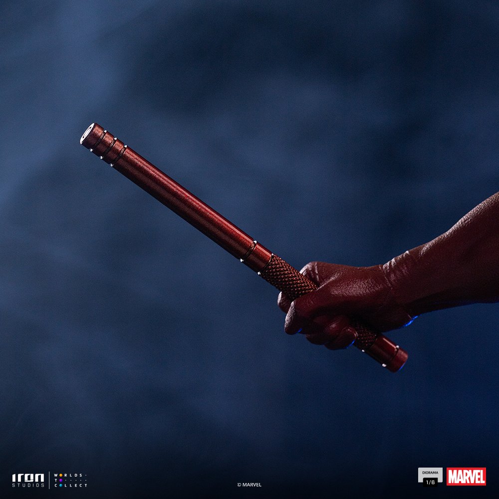 DAREDEVIL AND ELEKTRA - MARVEL COMICS - DIORAMA 1/6 - IRON STUDIOS - Imagen 15