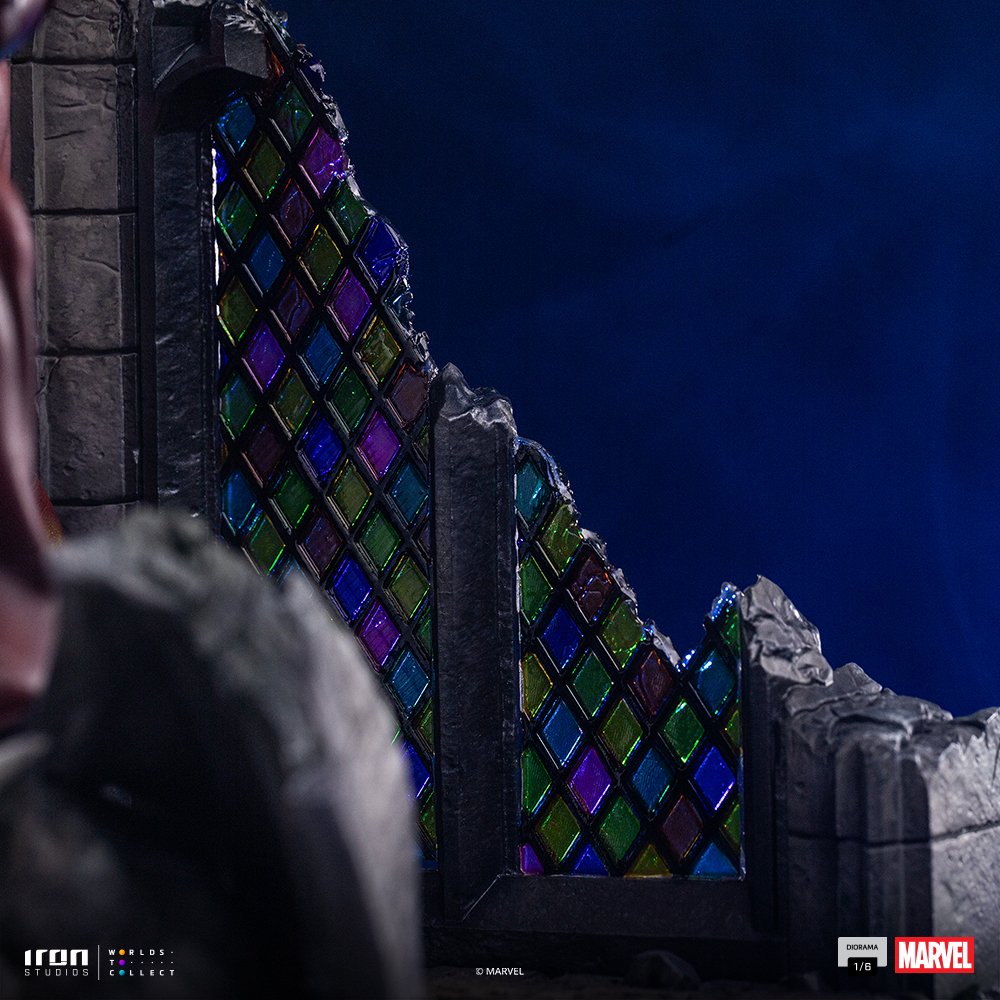 DAREDEVIL AND ELEKTRA - MARVEL COMICS - DIORAMA 1/6 - IRON STUDIOS - Imagen 19