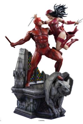 DAREDEVIL AND ELEKTRA – MARVEL COMICS – DIORAMA 1/6 – IRON STUDIOS