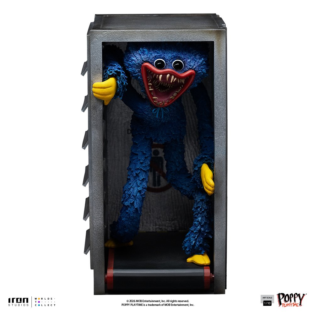HUGGY WUGGY - POPPY PLAYTIME - ART SCALE 1/10 - IRON STUDIOS