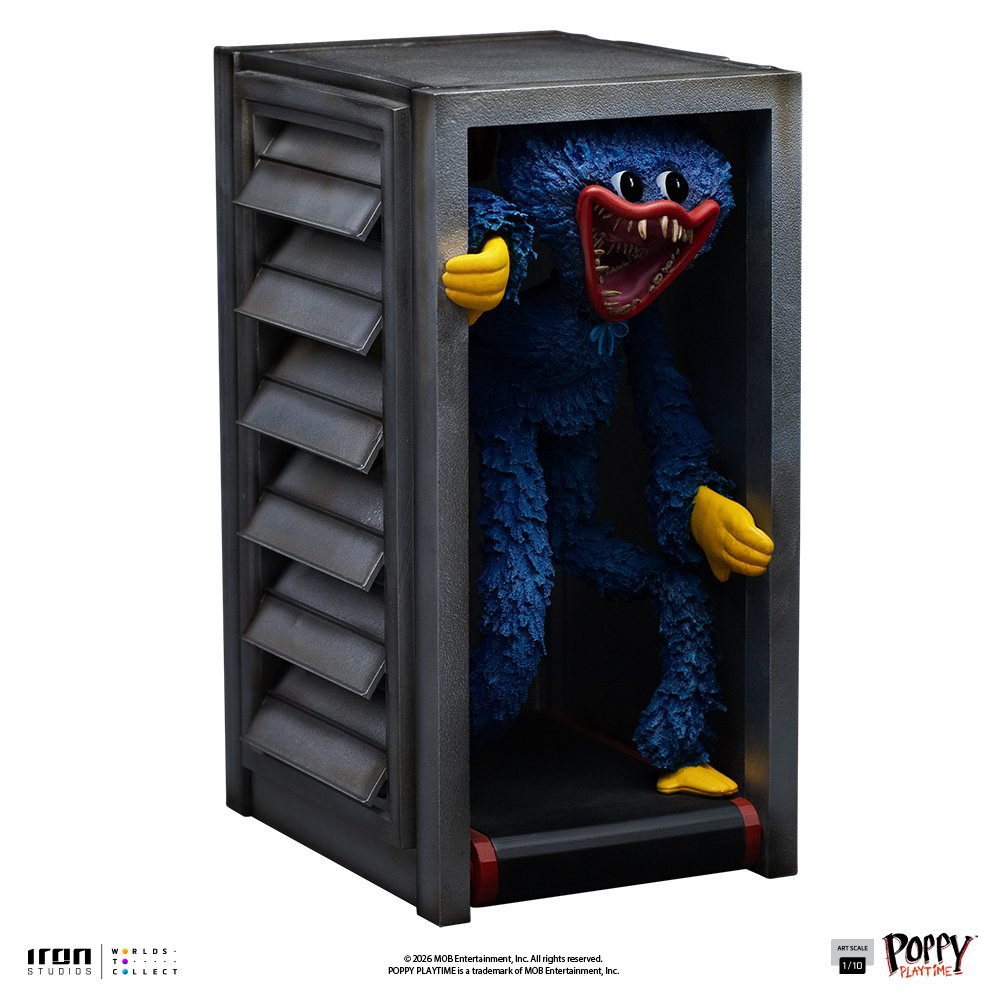 HUGGY WUGGY - POPPY PLAYTIME - ART SCALE 1/10 - IRON STUDIOS - Imagen 4