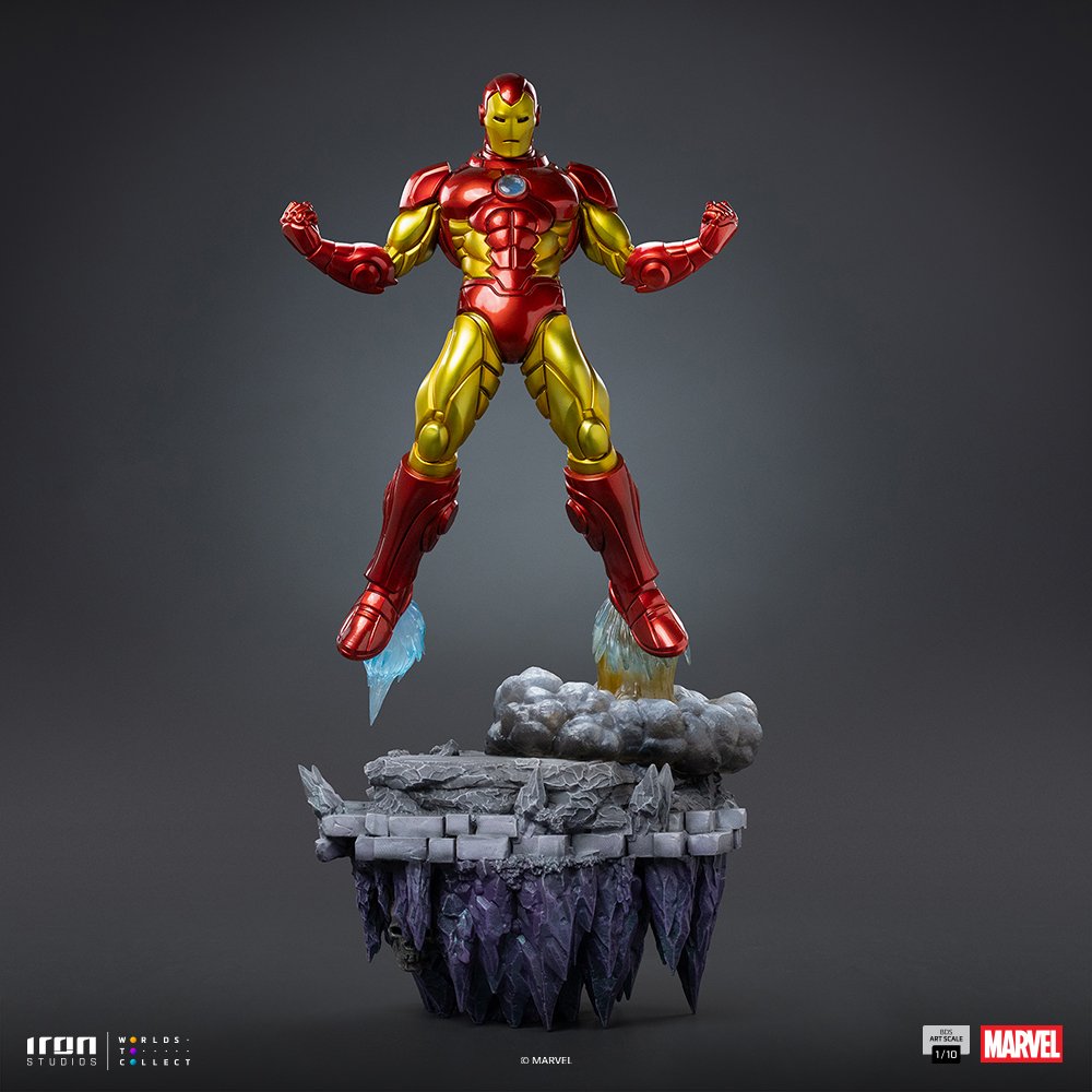 IRON MAN - INFINITY GAUNTLET DIORAMA - BDS ART SCALE 1/10 - IRON STUDIOS - Imagen 15