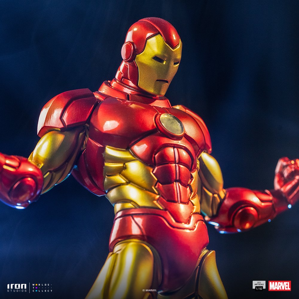 IRON MAN - INFINITY GAUNTLET DIORAMA - BDS ART SCALE 1/10 - IRON STUDIOS - Imagen 19