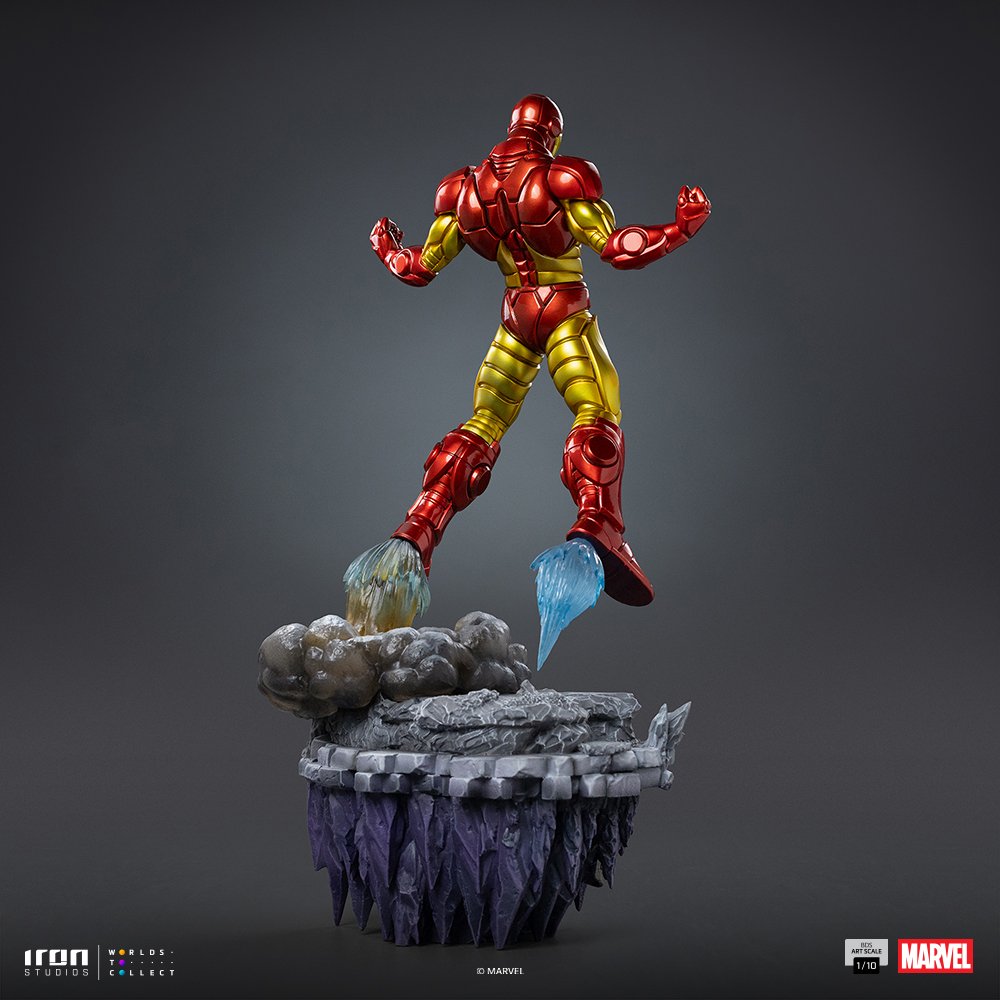 IRON MAN - INFINITY GAUNTLET DIORAMA - BDS ART SCALE 1/10 - IRON STUDIOS - Imagen 21