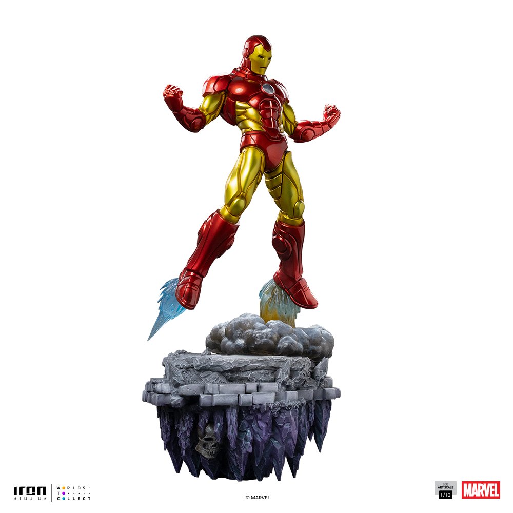 IRON MAN - INFINITY GAUNTLET DIORAMA - BDS ART SCALE 1/10 - IRON STUDIOS - Imagen 2