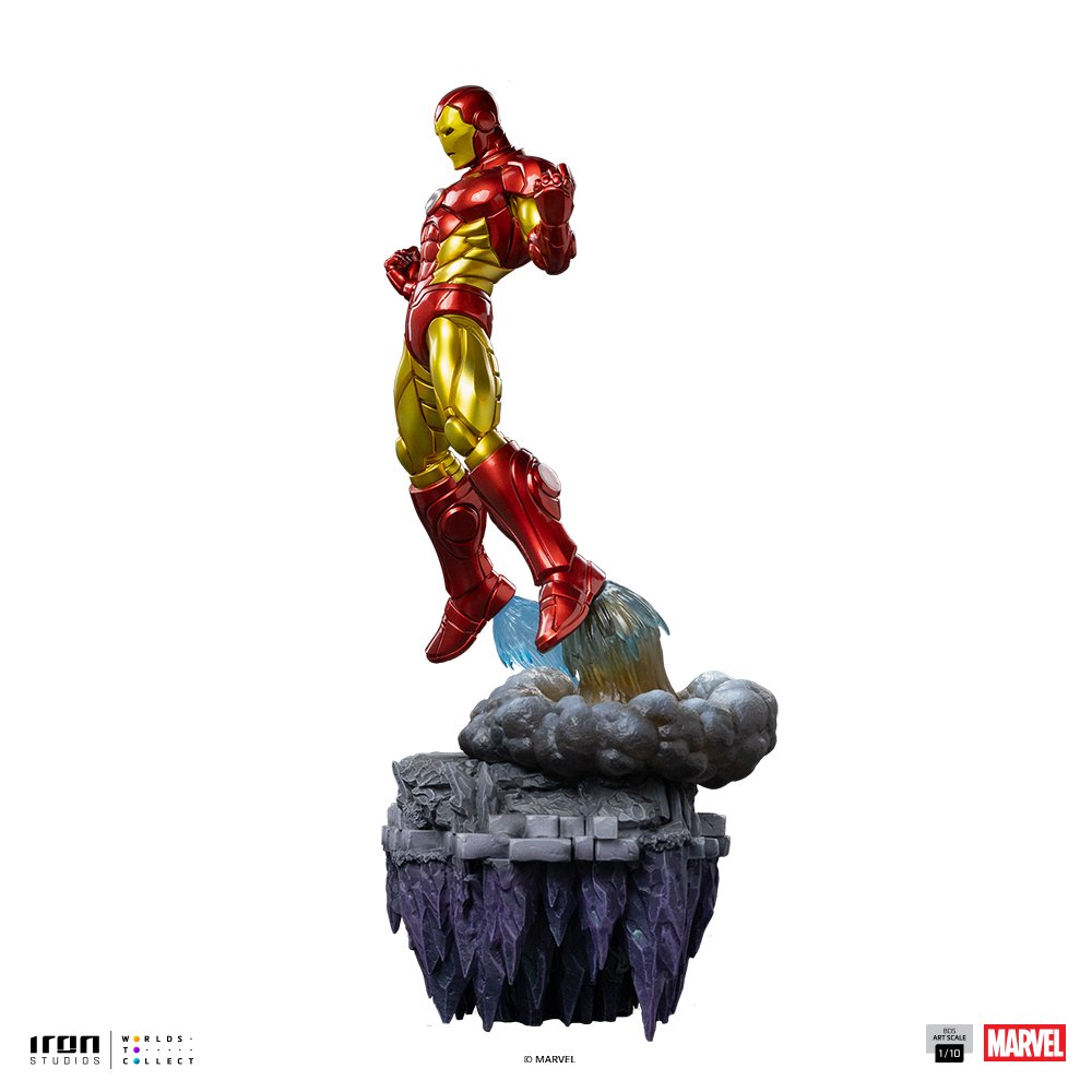 IRON MAN - INFINITY GAUNTLET DIORAMA - BDS ART SCALE 1/10 - IRON STUDIOS - Imagen 6