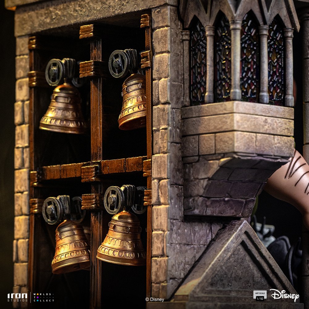QUASIMODO - THE HUNCHBACK OF NOTRE DAME - ART SCALE 1/10 - IRON STUDIOS - Imagen 7