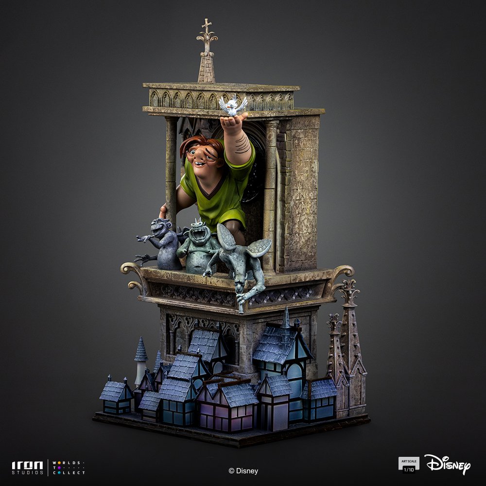 QUASIMODO - THE HUNCHBACK OF NOTRE DAME - ART SCALE 1/10 - IRON STUDIOS - Imagen 8