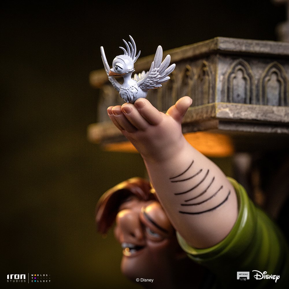 QUASIMODO - THE HUNCHBACK OF NOTRE DAME - ART SCALE 1/10 - IRON STUDIOS - Imagen 9