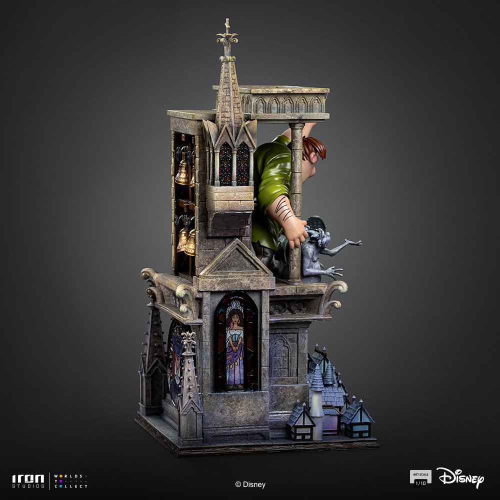 QUASIMODO - THE HUNCHBACK OF NOTRE DAME - ART SCALE 1/10 - IRON STUDIOS - Imagen 10