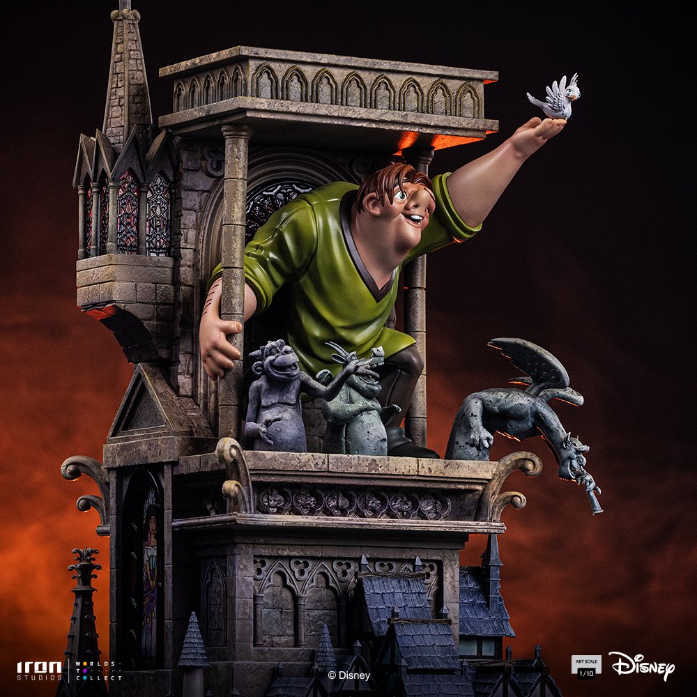 QUASIMODO - THE HUNCHBACK OF NOTRE DAME - ART SCALE 1/10 - IRON STUDIOS - Imagen 14