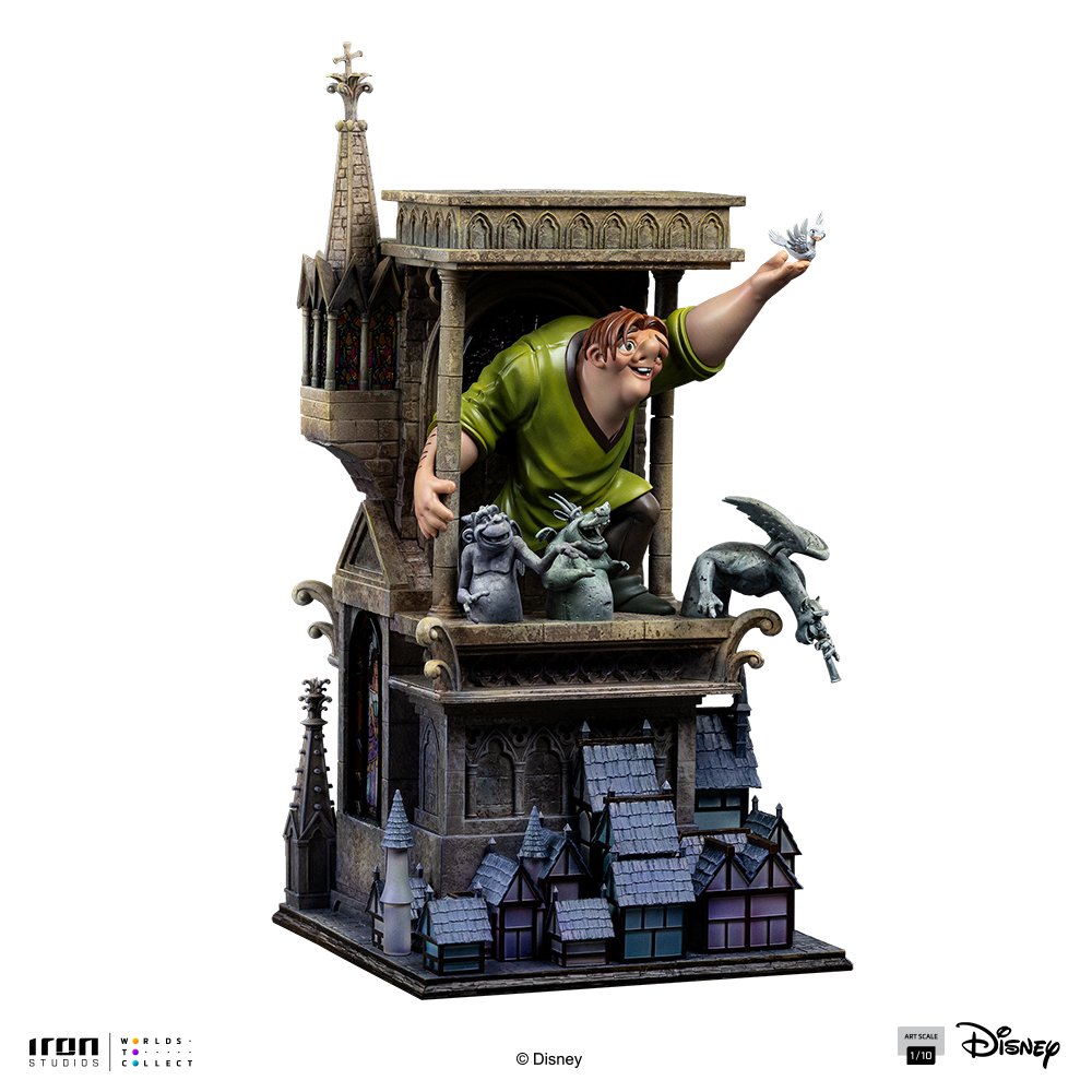 QUASIMODO - THE HUNCHBACK OF NOTRE DAME - ART SCALE 1/10 - IRON STUDIOS