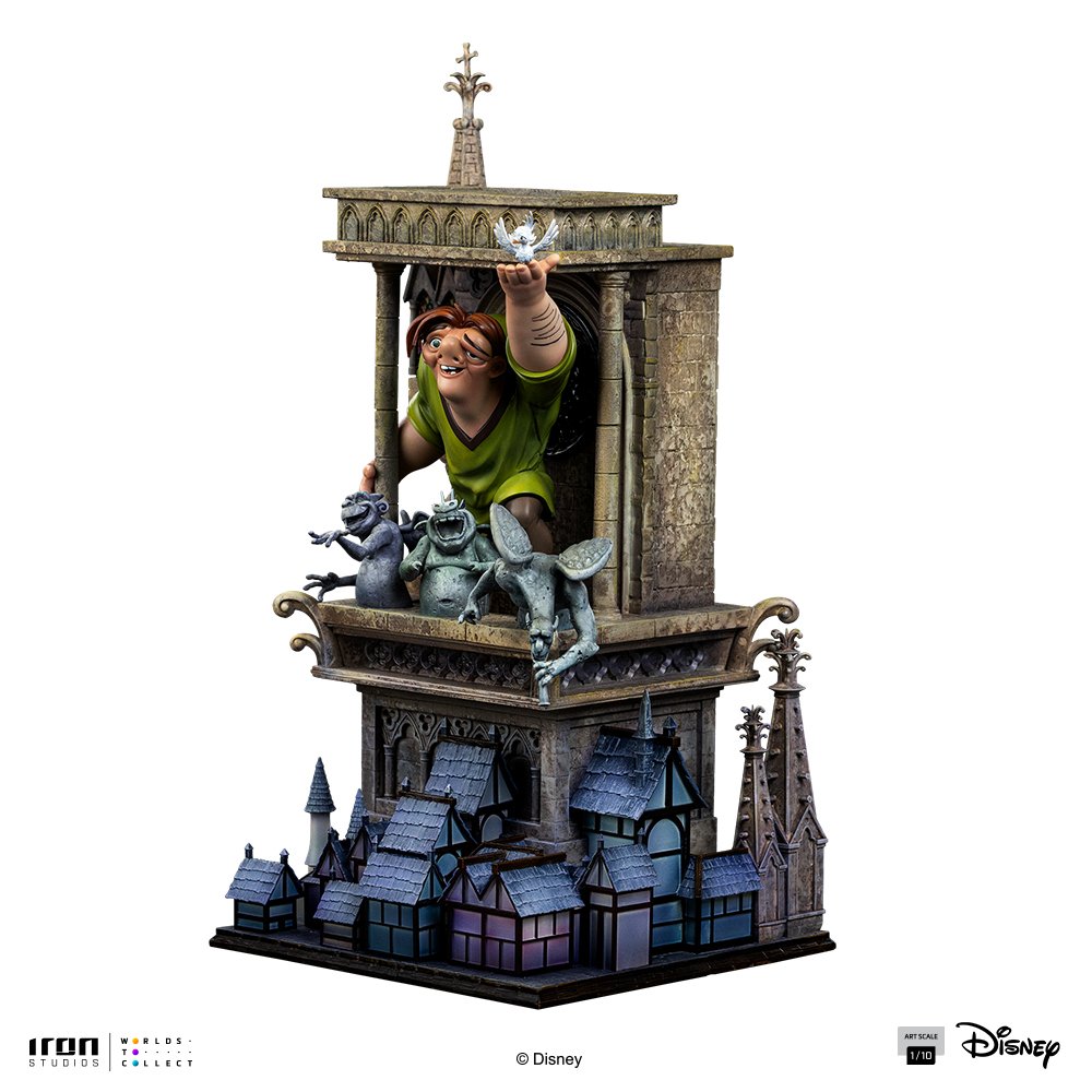 QUASIMODO - THE HUNCHBACK OF NOTRE DAME - ART SCALE 1/10 - IRON STUDIOS - Imagen 2